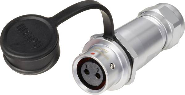 Weipu SF1211/S2 I Rundstecker Kupplung, gerade Gesamtpolzahl: 2 Serie (Rundsteckverbinder): SF12 1 St.