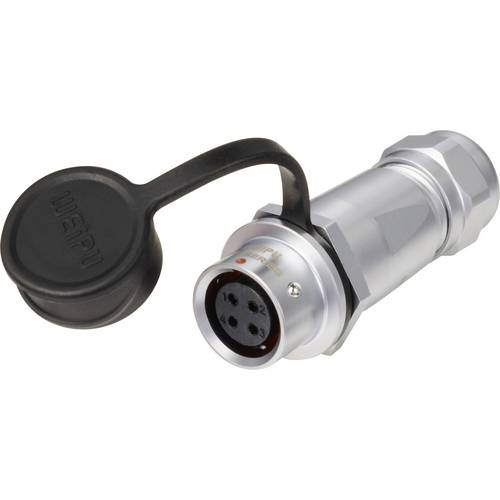 Weipu SF1211/S4 I Rundstecker Kupplung, gerade Gesamtpolzahl: 4 Serie (Rundsteckverbinder): SF12 1 St.