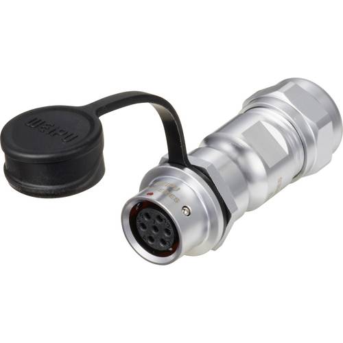 Weipu SF1211/S7 II Rundstecker Kupplung, gerade Gesamtpolzahl: 7 Serie (Rundsteckverbinder): SF12 1 St.