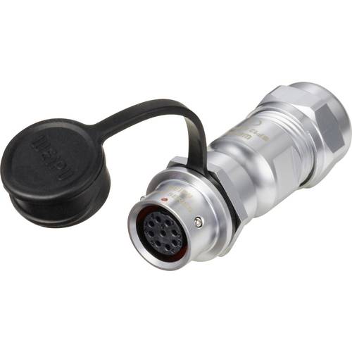 Thumbnail - Weipu SF1211/S9 II Rundstecker Kupplung, gerade Gesamtpolzahl: 9 Serie (Rundsteckverbinder): SF12 1 St.