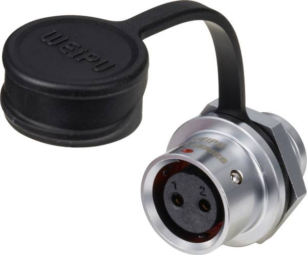 Weipu SF1212/S2 Rundstecker Kupplung, gerade Gesamtpolzahl: 2 Serie (Rundsteckverbinder): SF12 1 St.