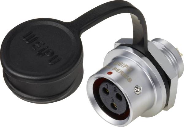 Weipu SF1212/S3 Rundstecker Kupplung, gerade Gesamtpolzahl: 3 Serie (Rundsteckverbinder): SF12 1 St.