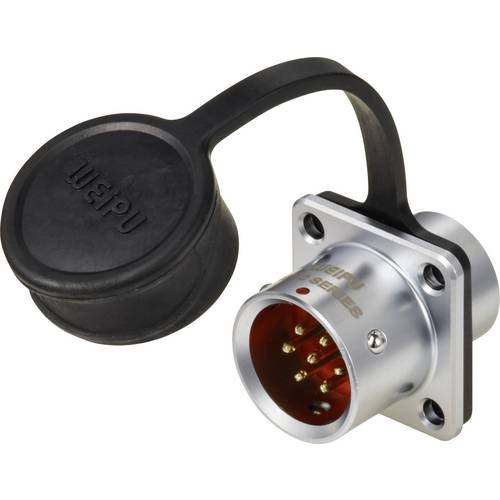 Weipu SF1213/P7 Rundstecker Stecker, gerade Gesamtpolzahl: 7 Serie (Rundsteckverbinder): SF12 1 St.