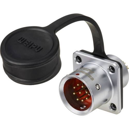 Thumbnail - Weipu SF1213/P9 Rundstecker Stecker, gerade Gesamtpolzahl: 9 Serie (Rundsteckverbinder): SF12 1 St.