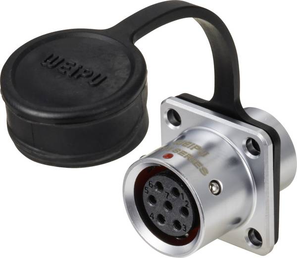 Weipu SF1213/S7 Rundstecker Kupplung, gerade Gesamtpolzahl: 7 Serie (Rundsteckverbinder): SF12 1 St.