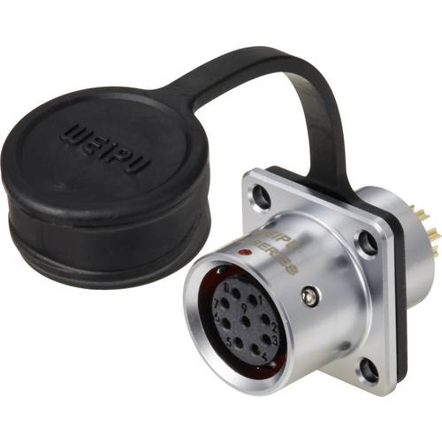 Weipu SF1213/S9 Rundstecker Kupplung, gerade Gesamtpolzahl: 9 Serie (Rundsteckverbinder): SF12 1 St.