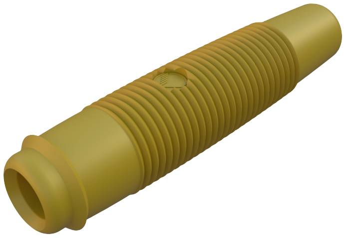 SKS Hirschmann KUN 30 Laborbuchse Buchse, gerade Stift-Ø: 4 mm Gelb 1 St.