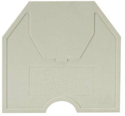 Wieland Electric 07.311.0155.0 Skilleplade Grå 1 stk