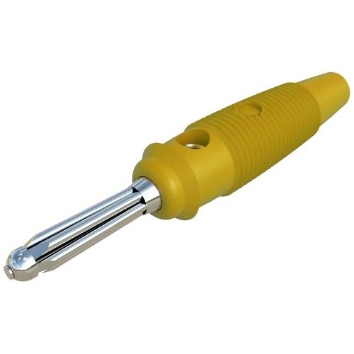Thumbnail - SKS Hirschmann BUELA 20 K Büschelstecker Stecker, gerade Stift-Ø: 4 mm Gelb 1 St.