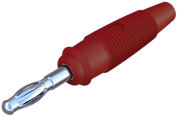 Hirschmann Test & Measurement LAS 30 Lamellenstecker Stecker, gerade Stift-Ø: 4 mm Rot 1 St.