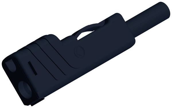Hirschmann Test & Measurement SLS 200 Laborstecker Stecker, gerade Stift-Ø: 4 mm Schwarz 1 St. Piece