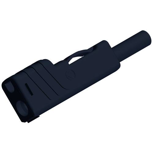 Thumbnail - SKS Hirschmann SLS 200 Laborstecker Stecker, gerade Stift-Ø: 4 mm Schwarz 1 St.