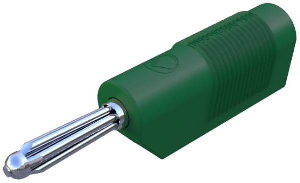 Hirschmann Test & Measurement BSB 20 K Büschelstecker Stecker, gerade Stift-Ø: 4 mm Grün 1 St.