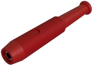 Hirschmann Test & Measurement MKU 1 Miniatur-Laborbuchse Buchse, gerade Stift-Ø: 2 mm Rot 1 St.