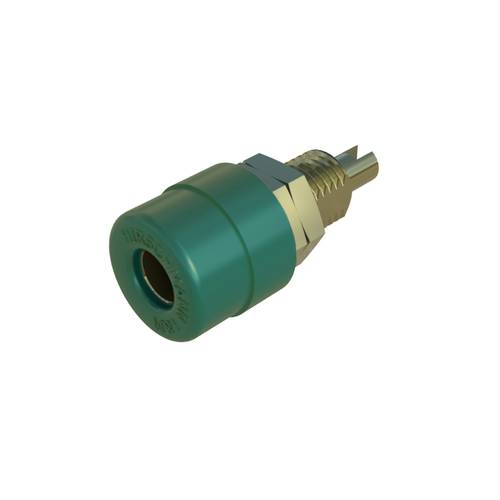 Hirschmann Test & Measurement BIL 20 Au gn Laborbuchse Buchse, Einbau vertikal Stift-Ø: 4 mm Grün 1 St.