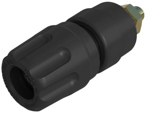 Hirschmann Test & Measurement PKI 10 A Au Polklemme Schwarz 35 A 1 St.