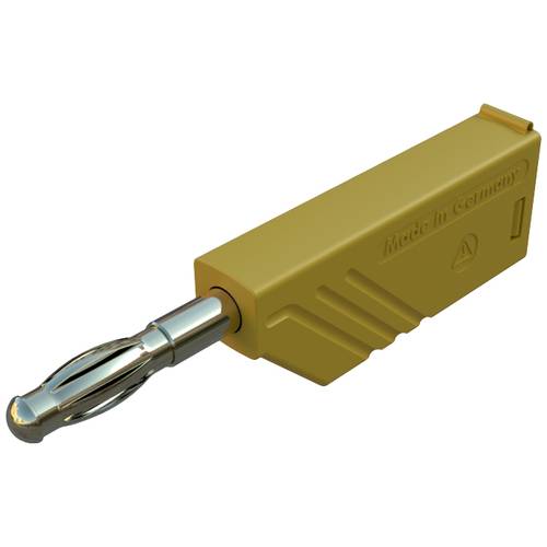 Thumbnail - Hirschmann Test & Measurement LAS N WS Au Lamellenstecker Stecker, gerade Stift-Ø: 4 mm Gelb 1 St.