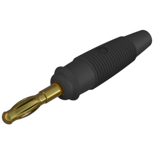 Hirschmann Test & Measurement LAS 30 schwarz Lamellenstecker Stecker, gerade Stift-Ø: 4 mm Schwarz 1 St.