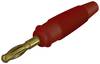 Hirschmann Test & Measurement LAS 30 Lamellenstecker Stecker, gerade Stift-Ø: 4 mm Rot 1 St.