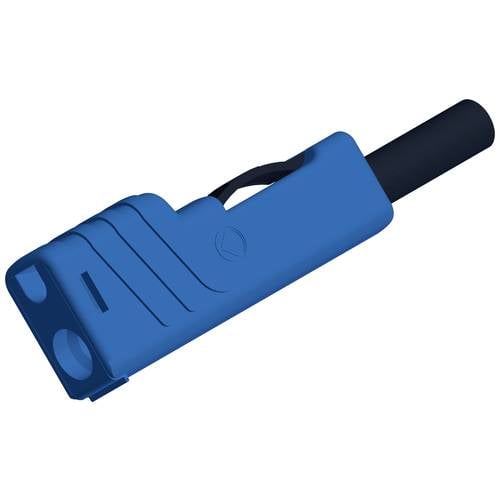 Hirschmann Test & Measurement SLS 200 Laborstecker Stecker, gerade Stift-Ø: 4 mm Blau 1 St.