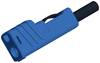 Hirschmann Test & Measurement SLS 200 Laborstecker Stecker, gerade Stift-Ø: 4 mm Blau 1 St.