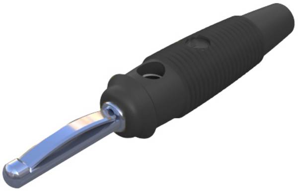 Hirschmann Test & Measurement VQ 20 Bananenstecker Stecker, gerade Stift-Ø: 4 mm Schwarz 1 St.