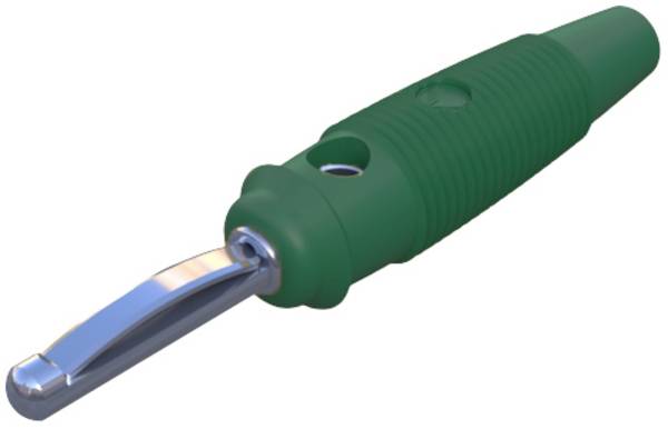 Hirschmann Test & Measurement VQ 20 Bananenstecker Stecker, gerade Stift-Ø: 4 mm Grün 1 St.