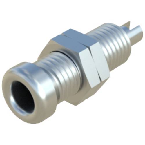 SKS Hirschmann BU 10 Laborbuchse Buchse, Einbau vertikal Stift-Ø: 4 mm Vernickelt 1 St.