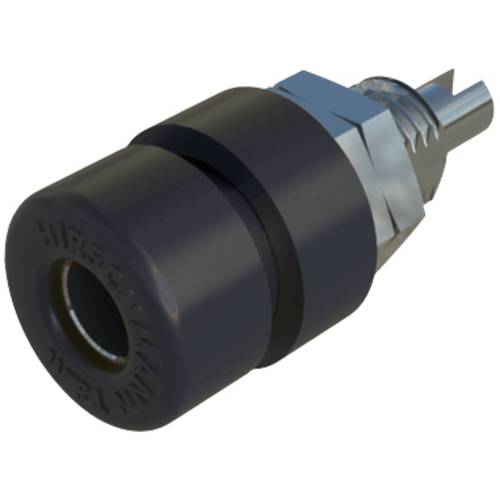 SKS Hirschmann BIL 30 sw Laborbuchse Buchse, Einbau vertikal Stift-Ø: 4 mm Schwarz 1 St.