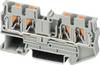 Phoenix Contact 3211797 Durchgangsklemme 6.2 mm Schnellanschluss Grau 1 St.