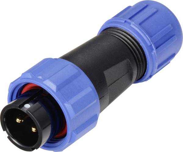 Weipu SP1310 / P 2 I Rundstecker Stecker, gerade Gesamtpolzahl: 2 Serie (Rundsteckverbinder): SP13 1 St.