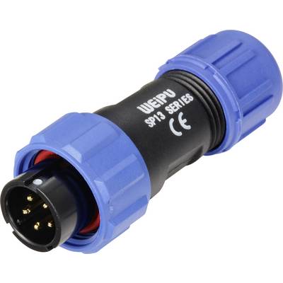 Weipu SP1310 / P 5 I Rundstecker Stecker, gerade Gesamtpolzahl: 5 Serie (Rundsteckverbinder): SP13 1 St.-0