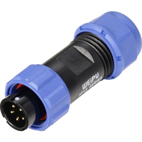 Weipu SP1310 / P 5 II Rundstecker Stecker, gerade Gesamtpolzahl: 5 Serie (Rundsteckverbinder): SP13 1 St.