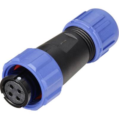Weipu SP1310 / S 4 I Rundstecker Buchse, gerade Gesamtpolzahl: 4 Serie (Rundsteckverbinder): SP13 1 St.-0