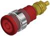 Hirschmann Test & Measurement SEB 2600 G M4 Sicherheits-Laborbuchse Buchse, Einbau vertikal Stift-Ø: 4 mm Rot 1 St.