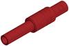 Hirschmann Test & Measurement KUN S Sicherheits-Lamellenbuchse Buchse, gerade Stift-Ø: 4 mm Rot 1 St.