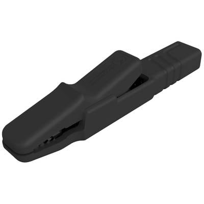 SKS Hirschmann AK 2 S Krokodilklemme Schraubklemme, Steckanschluss Schwarz