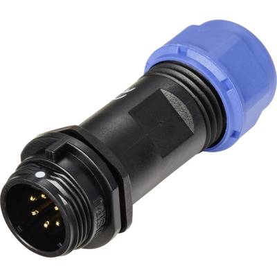 Weipu SP1311 / P 6 II Rundstecker Stecker, gerade Gesamtpolzahl: 6 Serie (Rundsteckverbinder): SP13 1 St.-0