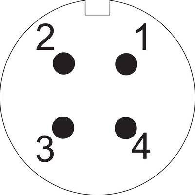 Weipu SP1311 / S 4 I Rundstecker Buchse, gerade Gesamtpolzahl: 4 Serie (Rundsteckverbinder): SP13 1 St.-3