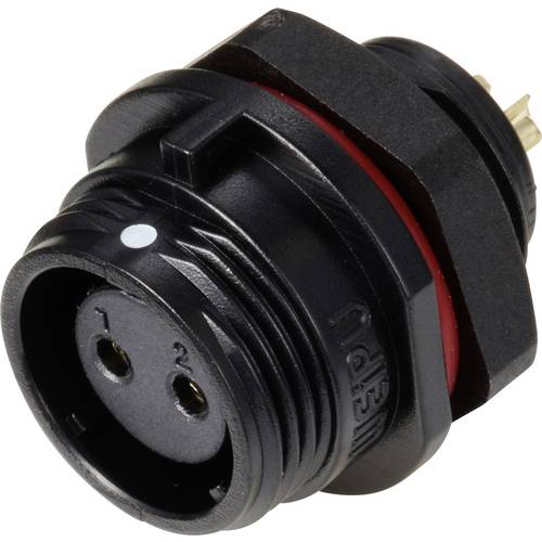 Weipu SP1312 / S 2 Rundstecker Buchse, Einbau Gesamtpolzahl: 2 Serie (Rundsteckverbinder): SP13 1 St.