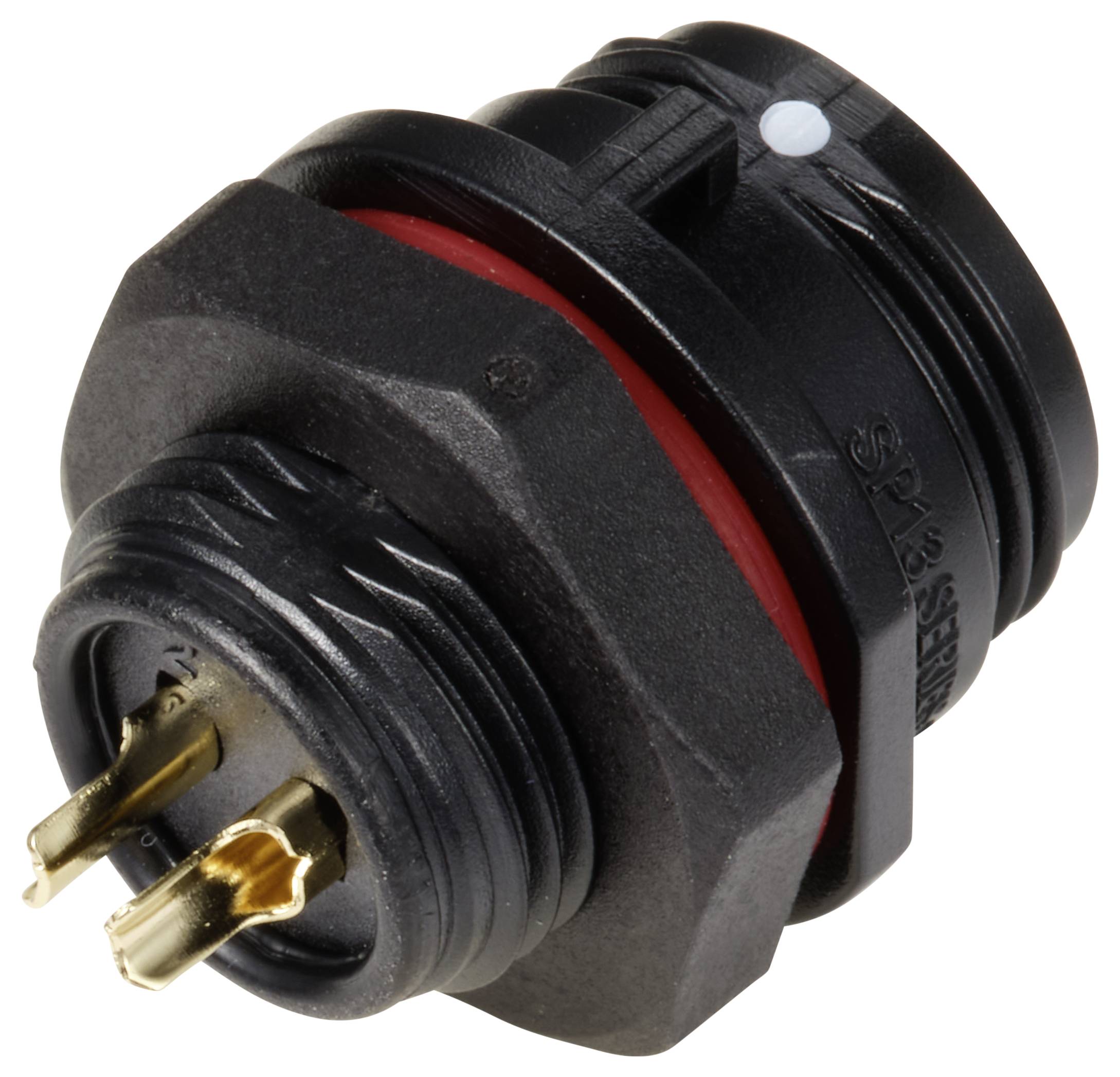 Weipu SP1312 / S 2 Rundstecker Buchse, Einbau Gesamtpolzahl: 2 Serie (Rundsteckverbinder): SP13 1 St.-2