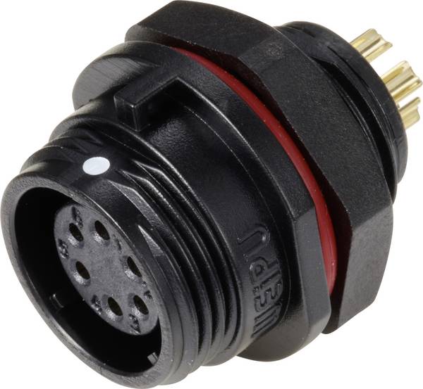 Weipu SP1312 / S 6 Rundstecker Buchse, Einbau Gesamtpolzahl: 6 Serie (Rundsteckverbinder): SP13 1 St.