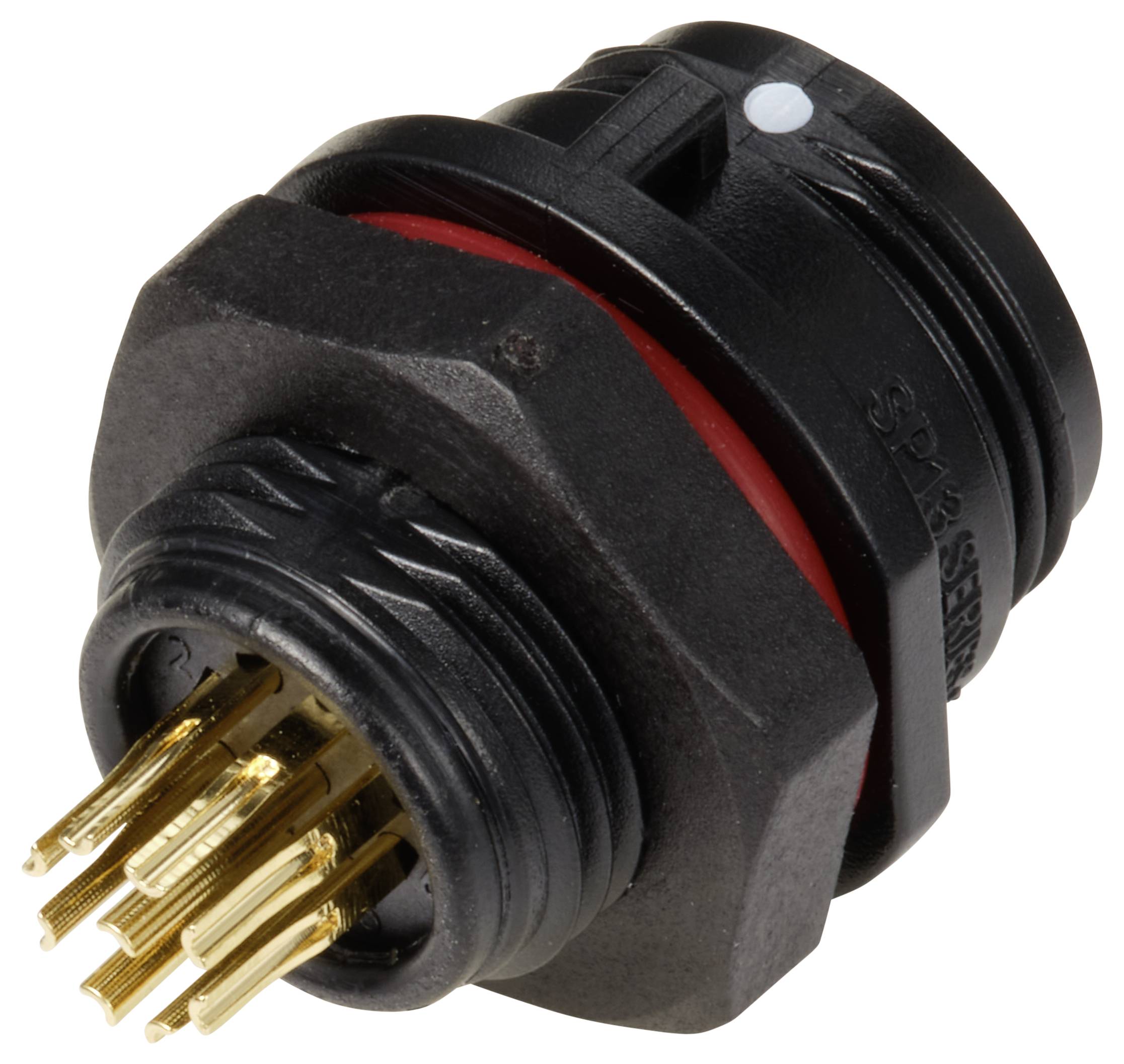 Weipu SP1312 / S 9 Rundstecker Buchse, Einbau Gesamtpolzahl: 9 Serie (Rundsteckverbinder): SP13 1 St.-2