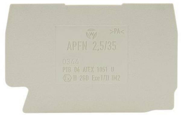 Wieland Electric 07.312.6755.0 Abtrennplatte Grau 1 St.