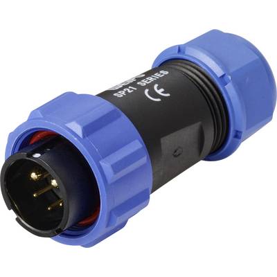 Weipu SP2110 / P 5B II Rundstecker Stecker, gerade Serie (Rundsteckverbinder): SP21 1 St.-0
