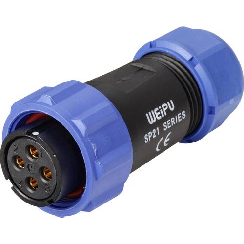 Thumbnail - Weipu SP2110 / S 4 I Rundstecker Buchse, gerade Gesamtpolzahl: 4 Serie (Rundsteckverbinder): SP21 1 St.