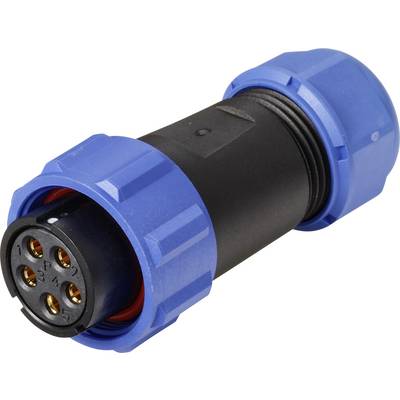 Weipu SP2110 / S 5 II Rundstecker Buchse, gerade Gesamtpolzahl: 5 Serie (Rundsteckverbinder): SP21 1 St.-0