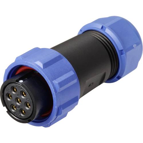 Weipu SP2110 / S 7 II Rundstecker Buchse, gerade Gesamtpolzahl: 7 Serie (Rundsteckverbinder): SP21 1 St.