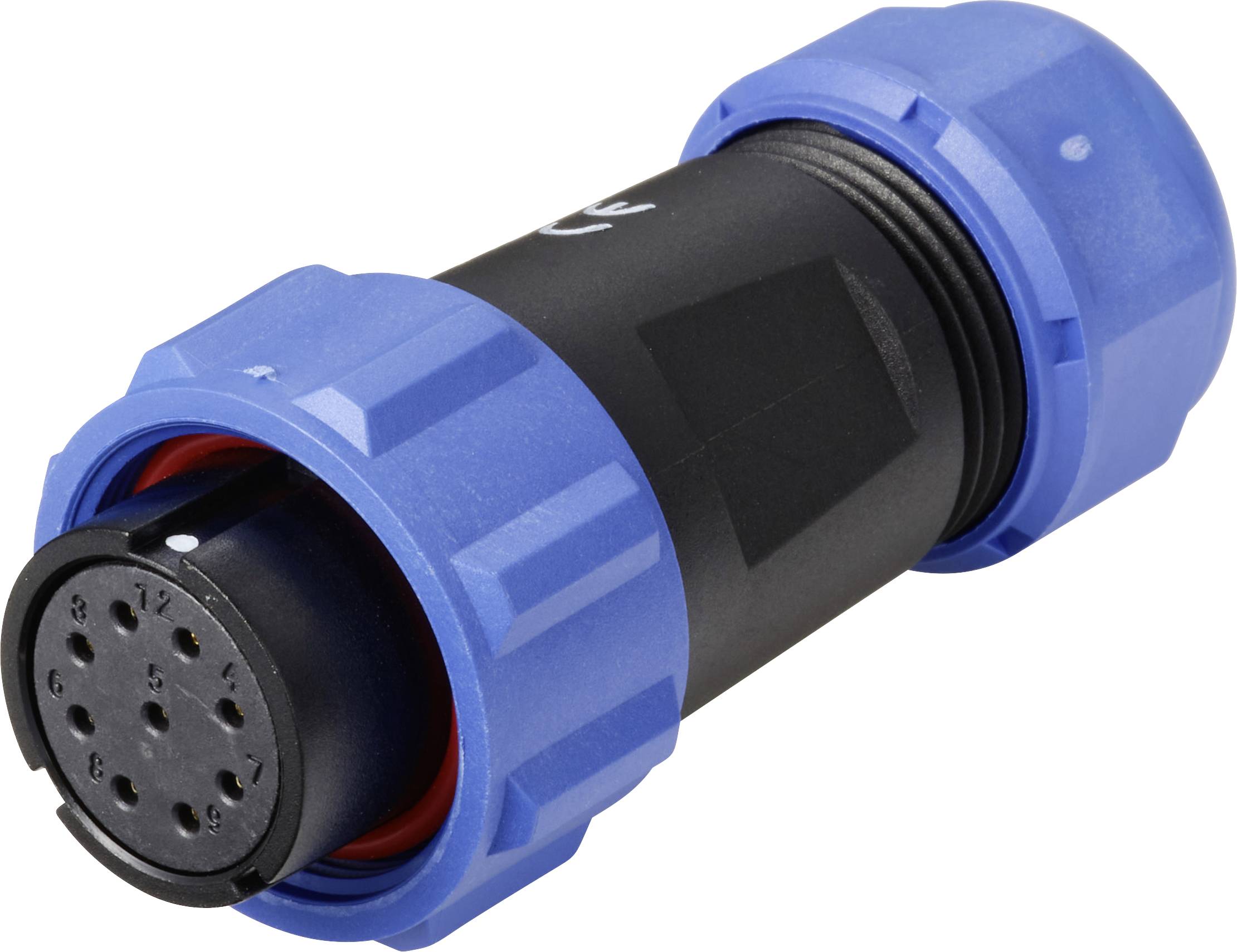 Weipu SP2110 / S 9 II Rundstecker Buchse, gerade Gesamtpolzahl: 9 Serie (Rundsteckverbinder): SP21 1 St.-0