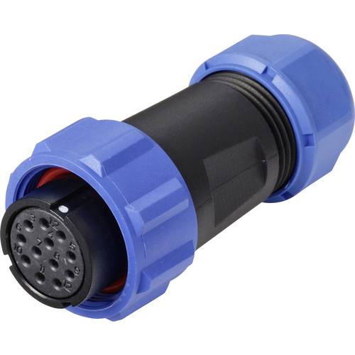 Weipu SP2110 / S 12 II Rundstecker Buchse, gerade Gesamtpolzahl: 12 Serie (Rundsteckverbinder): SP21 1 St.